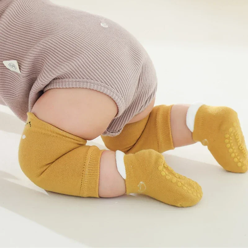 vvocci Calcetines antideslizantes para gatear de verano para bebé