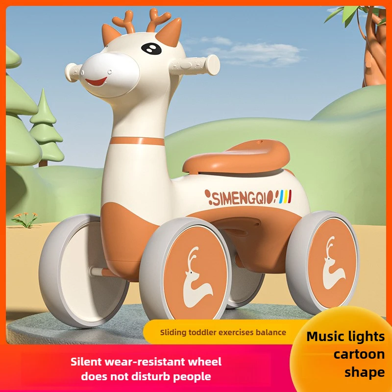 Bicicleta sin pedales para niño – Bicicleta de equilibrio para exterior - imagen 2