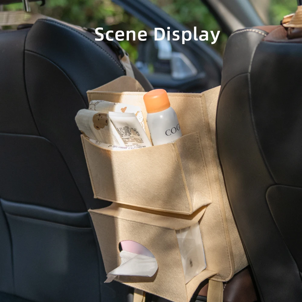 Sunveno Organizador de Coche para Bebé con Compartimentos - imagen 4