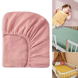 Funda de colchón de algodón para cuna – Suave y transpirable