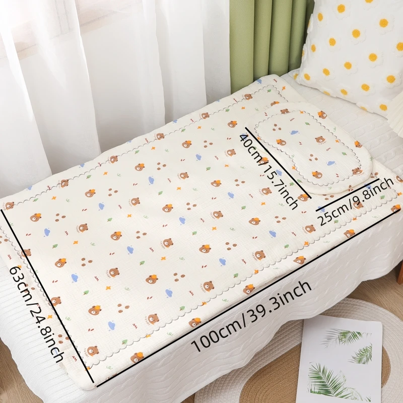Almohada para recién nacido suave y transpirable con soporte - imagen 5
