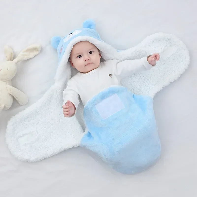 Edredón terciopelo bebé recién nacido – Funda edredón animal Otoño Invierno