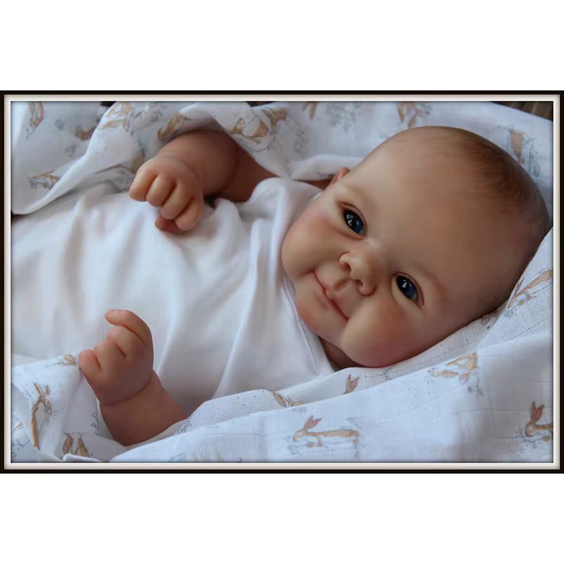 Juliette Reborn – Muñeca realista para coleccionista con cara dulce y pelo pintado a mano - imagen 3