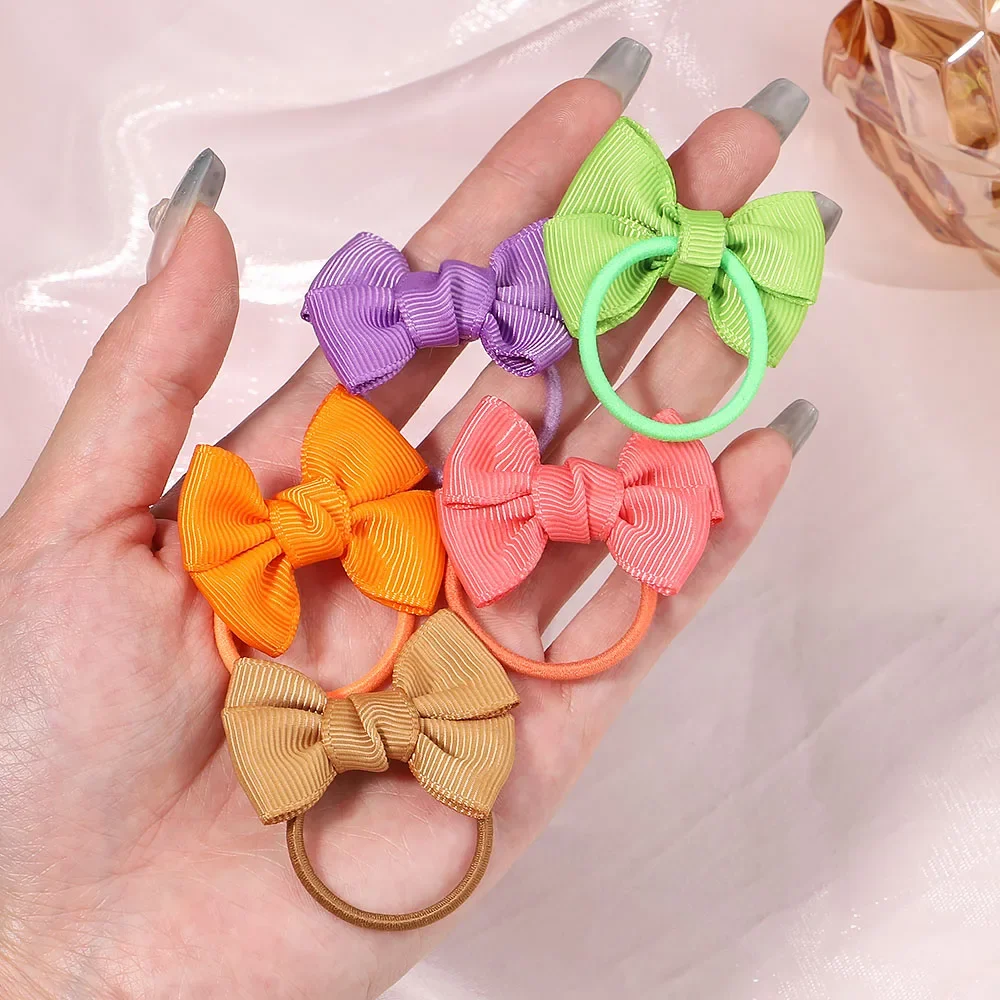 Lazos para el pelo de niña – Set elástico con banda y cuerda - imagen 5