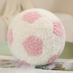 Pelota fútbol peluche suave: juguete decorativo infantil