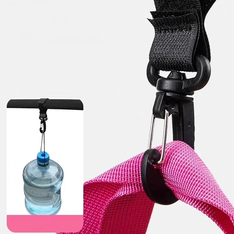 Ganchos para cochecito con clips mosquetón y hebillas organizadoras - imagen 4