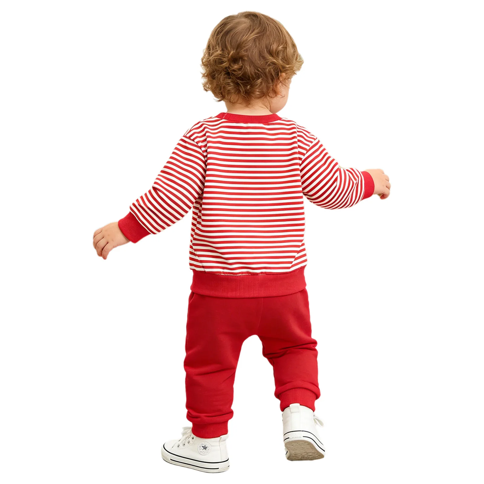 Conjunto sudadera y pantalón de chándal con bolsillos para niños - imagen 2