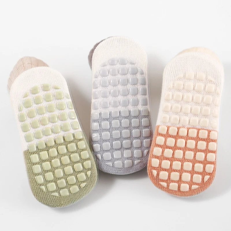 Calcetines antideslizantes de algodón para bebés y niños – interiores - imagen 5
