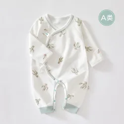 Mono de bebé recién nacido de algodón para primavera y otoño