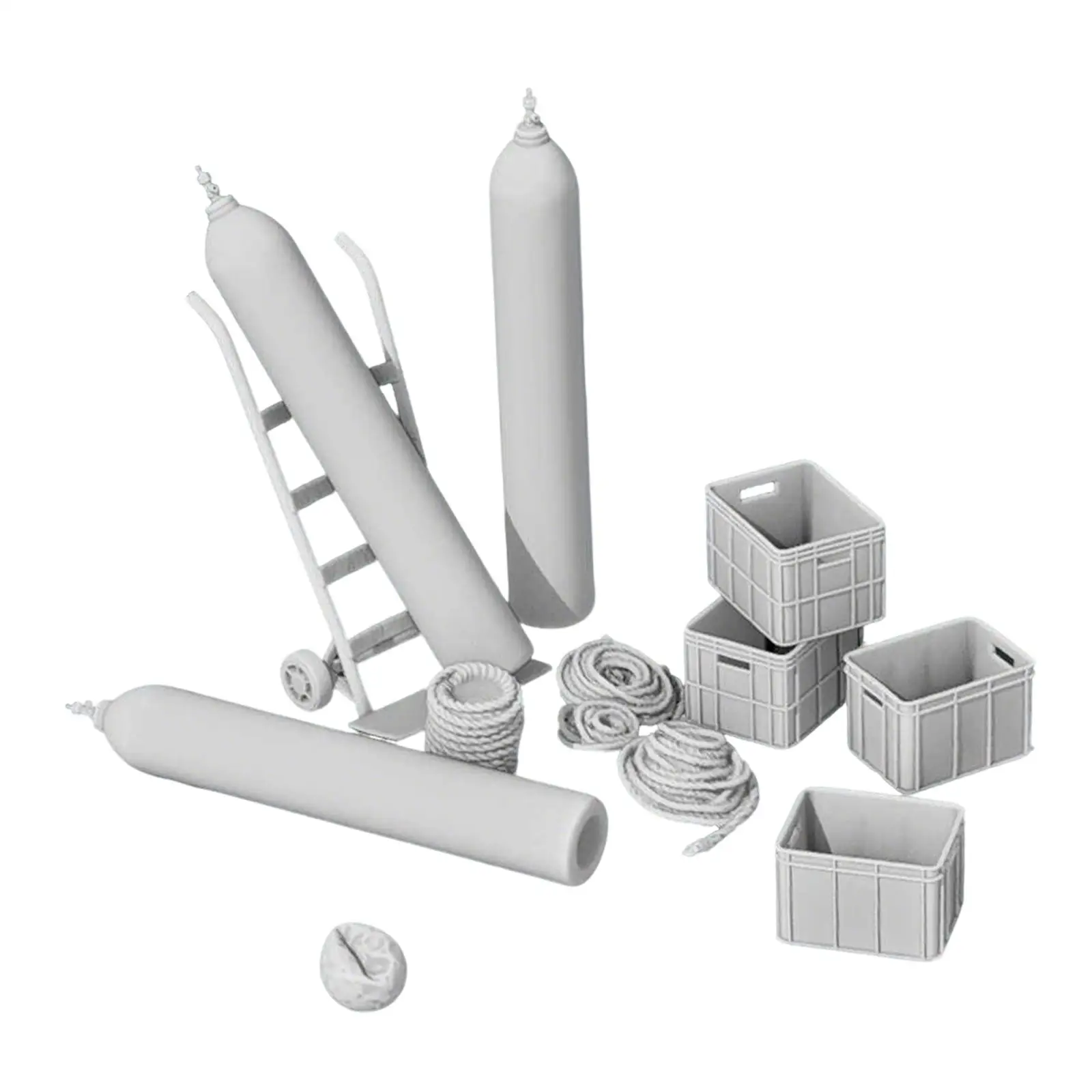 Accesorios para dioramas y casas de muñecas industriales - imagen 3