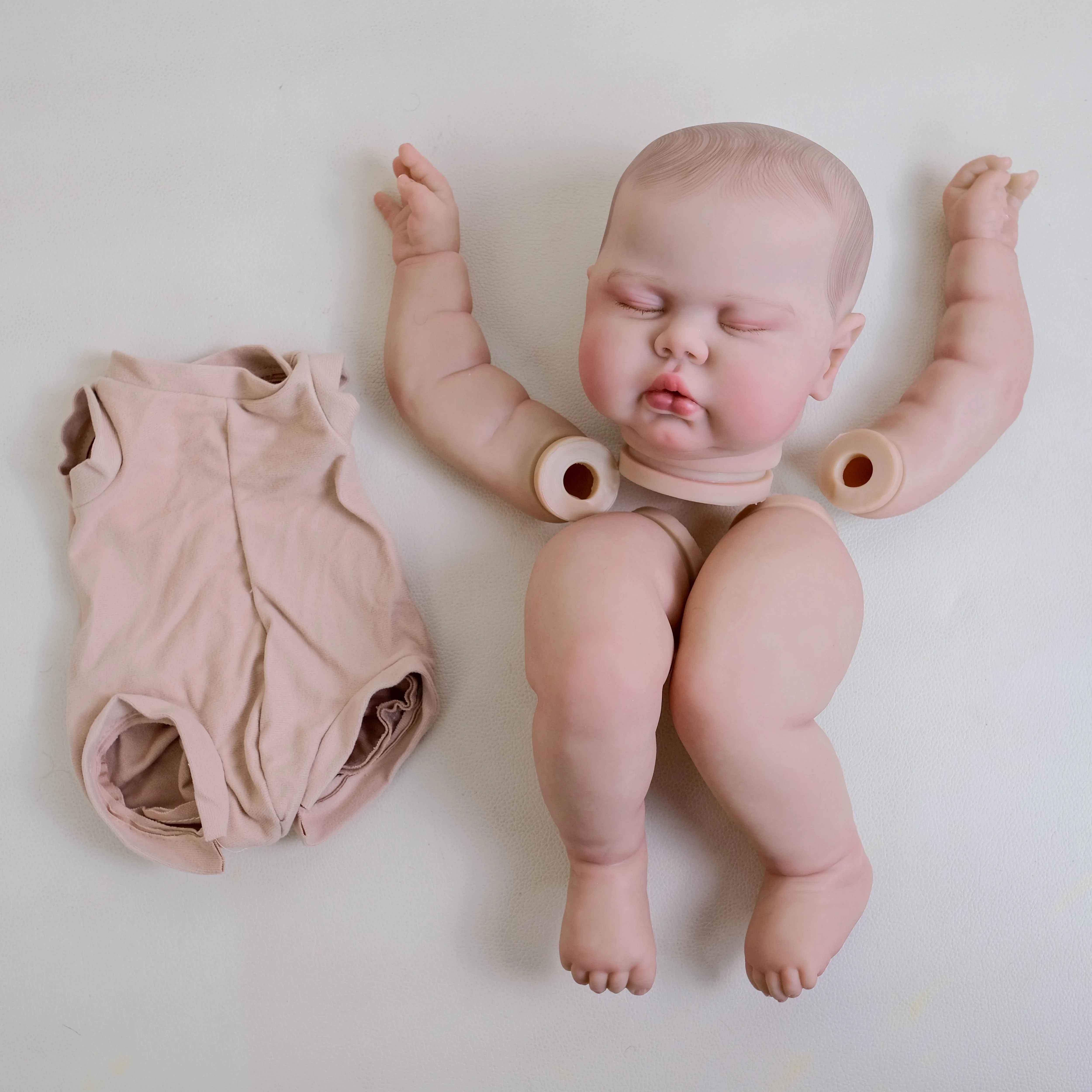 Muñeca reborn realista Pickle con kit de pintura y piel 3D - imagen 4