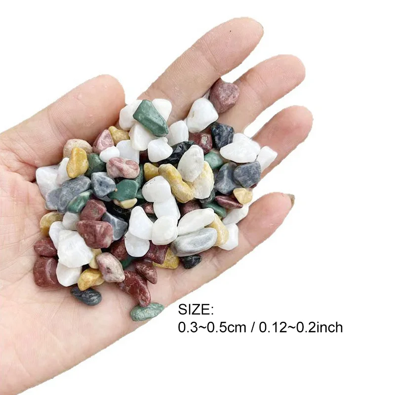 Grava natural para pecera – Sustrato decorativo de jardín - imagen 2