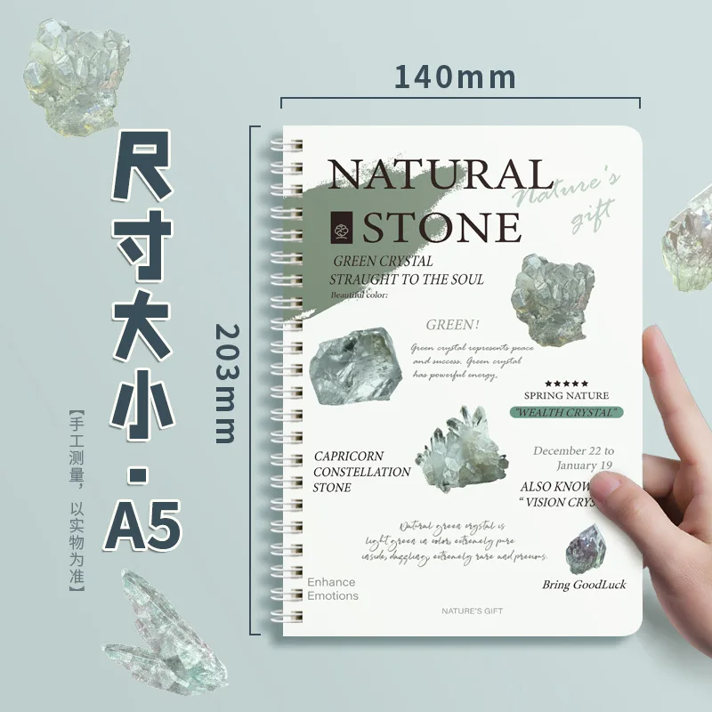 Cuaderno de hojas sueltas con bloc desmontable y páginas horizontales - imagen 3