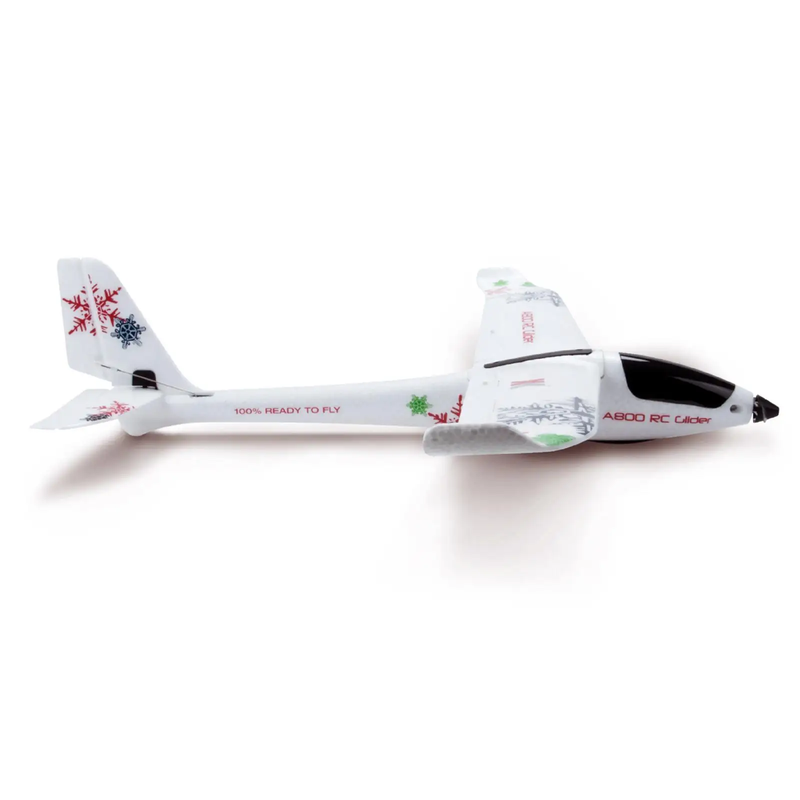 Avión radiocontrol de ala fija planeador para niños, ideal viajes - imagen 4