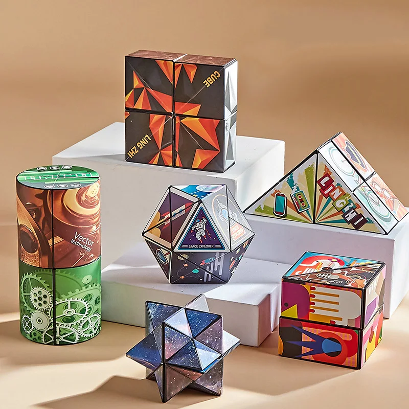 Detalle de los imanes internos del cubo