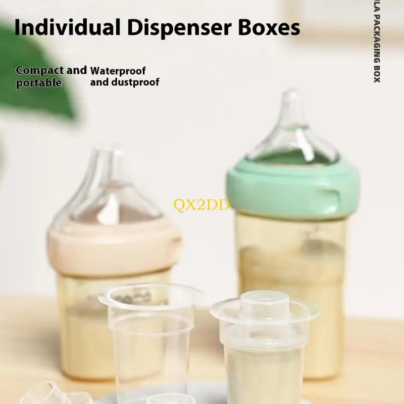 Organizador leche en polvo para bebé – Caja ligera de viaje - imagen 4