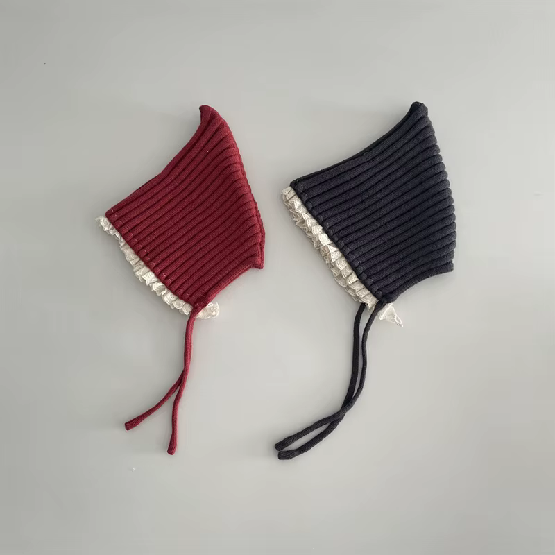Gorro de punto invierno para bebé con cubreorejas - imagen 2