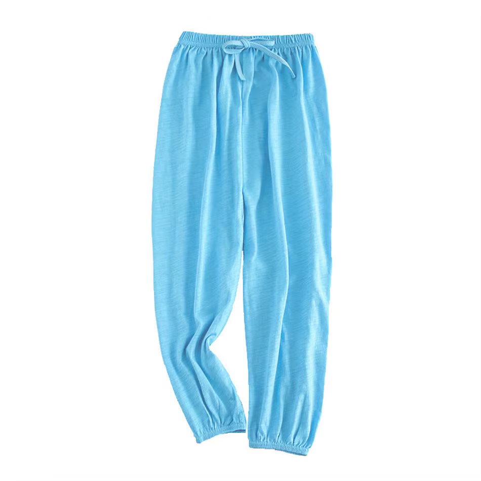 Pantalón bambú transpirable para dormir niño y niña – Cintura elástica