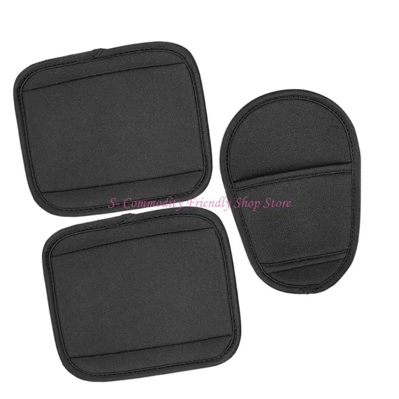 Almohadillas suaves para arnés de silla de coche, hombro y entrepierna - imagen 4