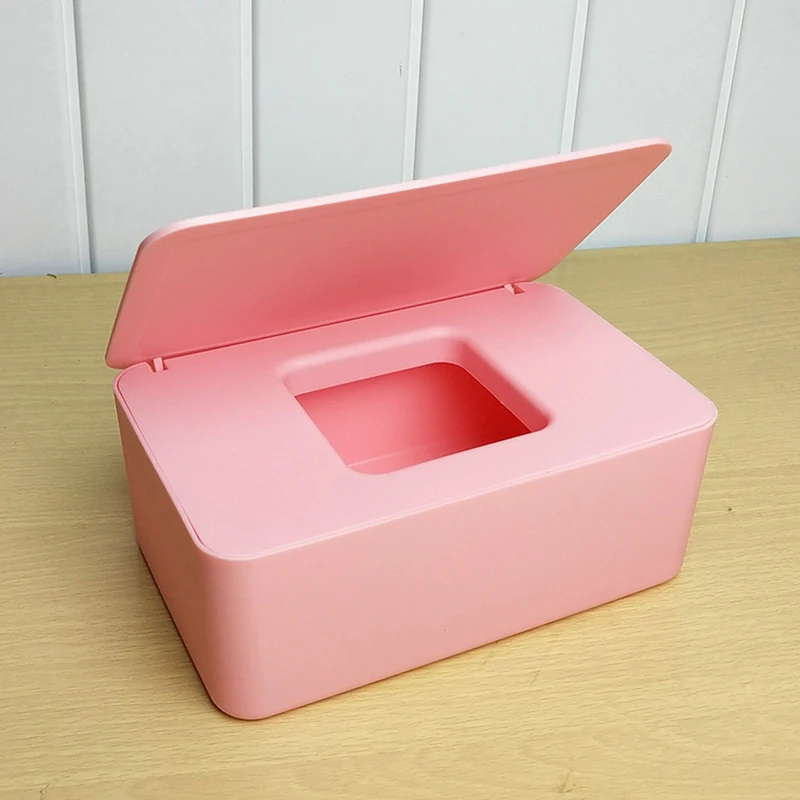 Caja dispensadora de toallitas húmedas de plástico para el hogar - imagen 4