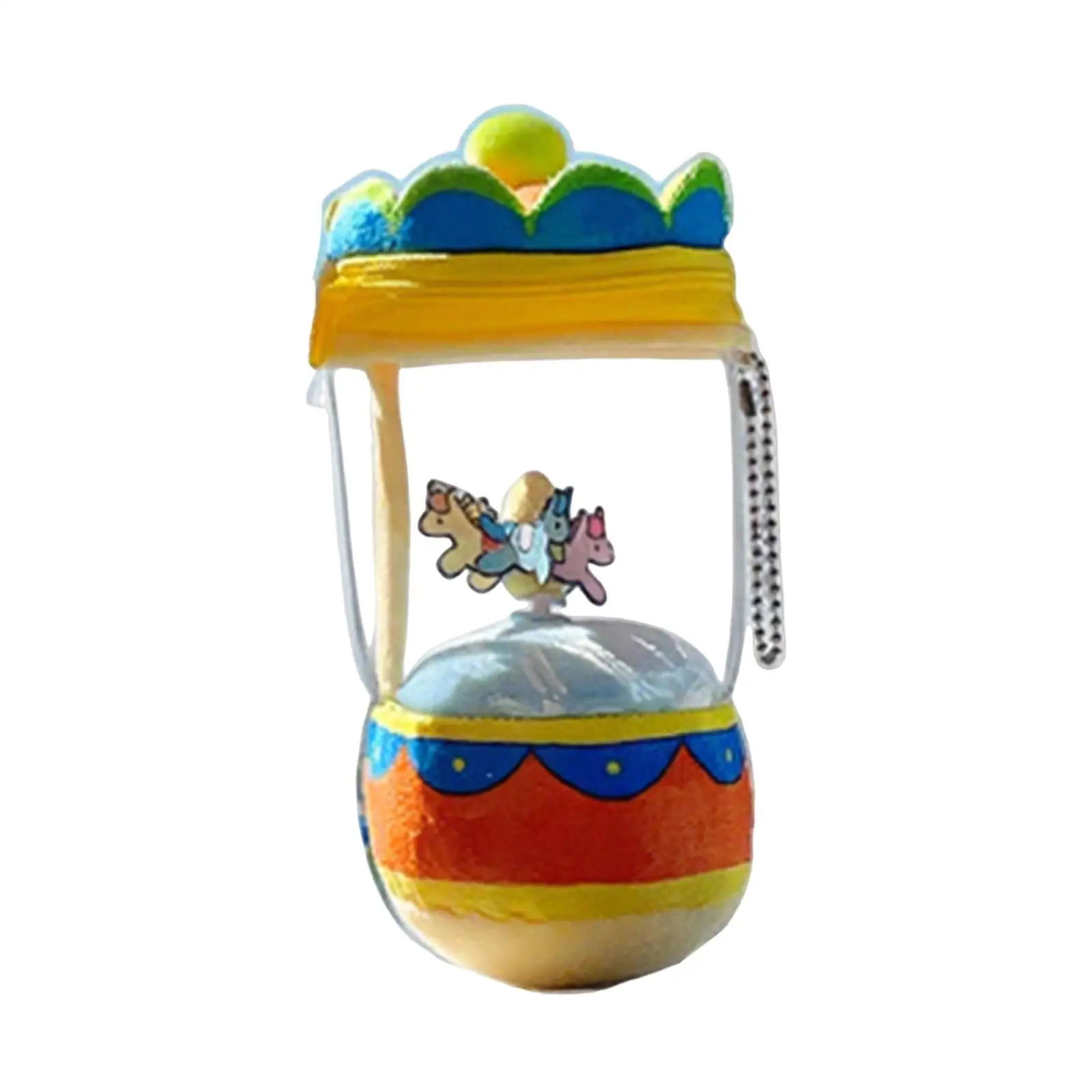 Peluche giratorio con cordón para carrito y bolso, caballo - imagen 3