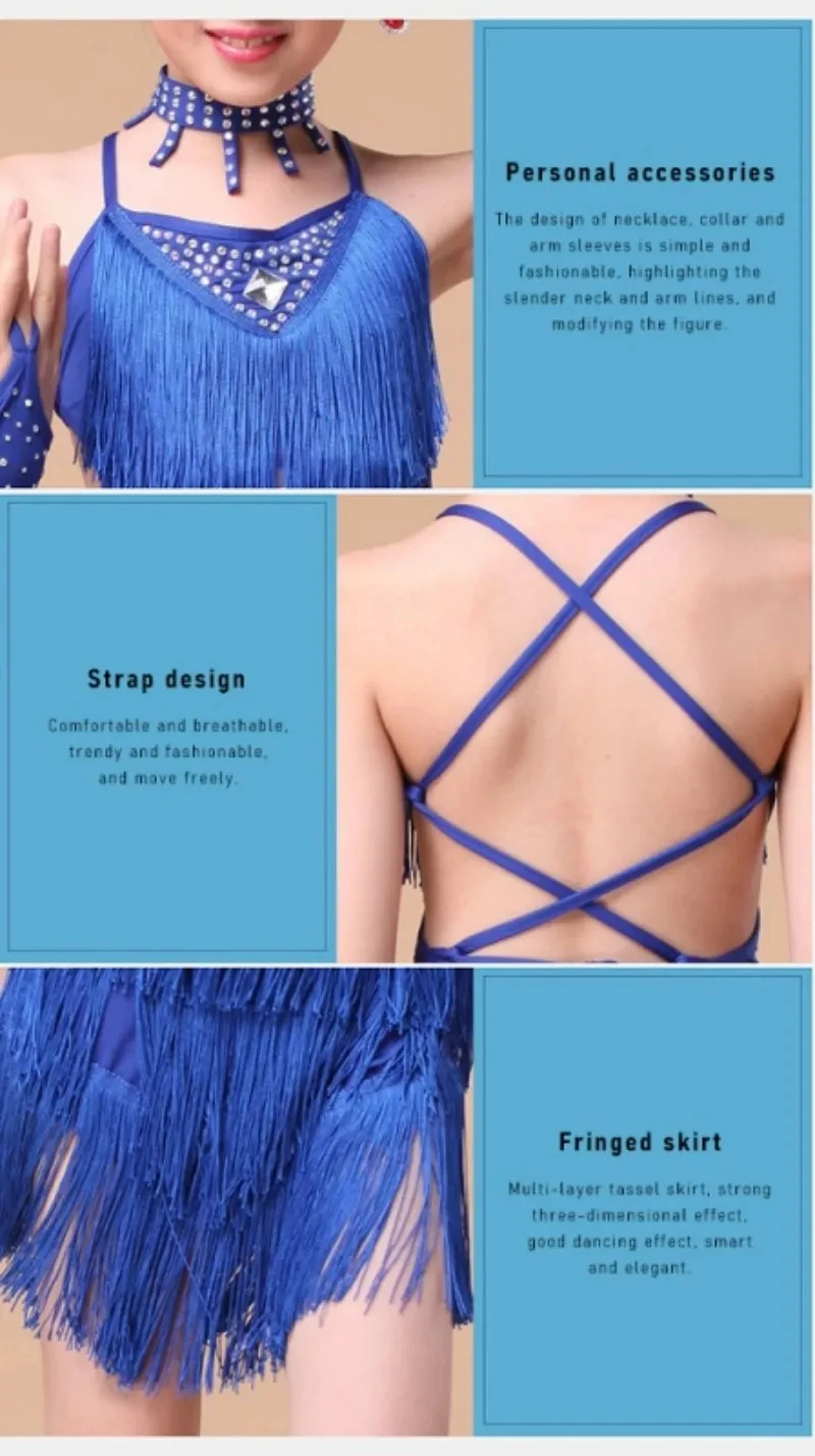 Vestido con acabado brillante, ideal para baile de salón