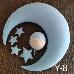 Accesorios de fotografía para recién nacido: almohada media luna