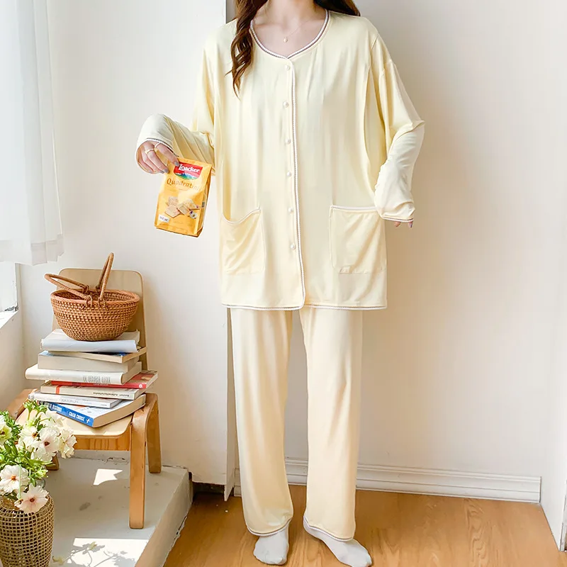 Pijama Maternal de Modal para Primavera – Cómoda y práctica - imagen 4
