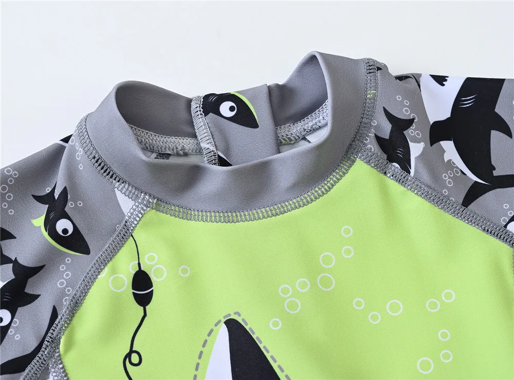Bañador infantil con estampado de tiburón para niño - imagen 3