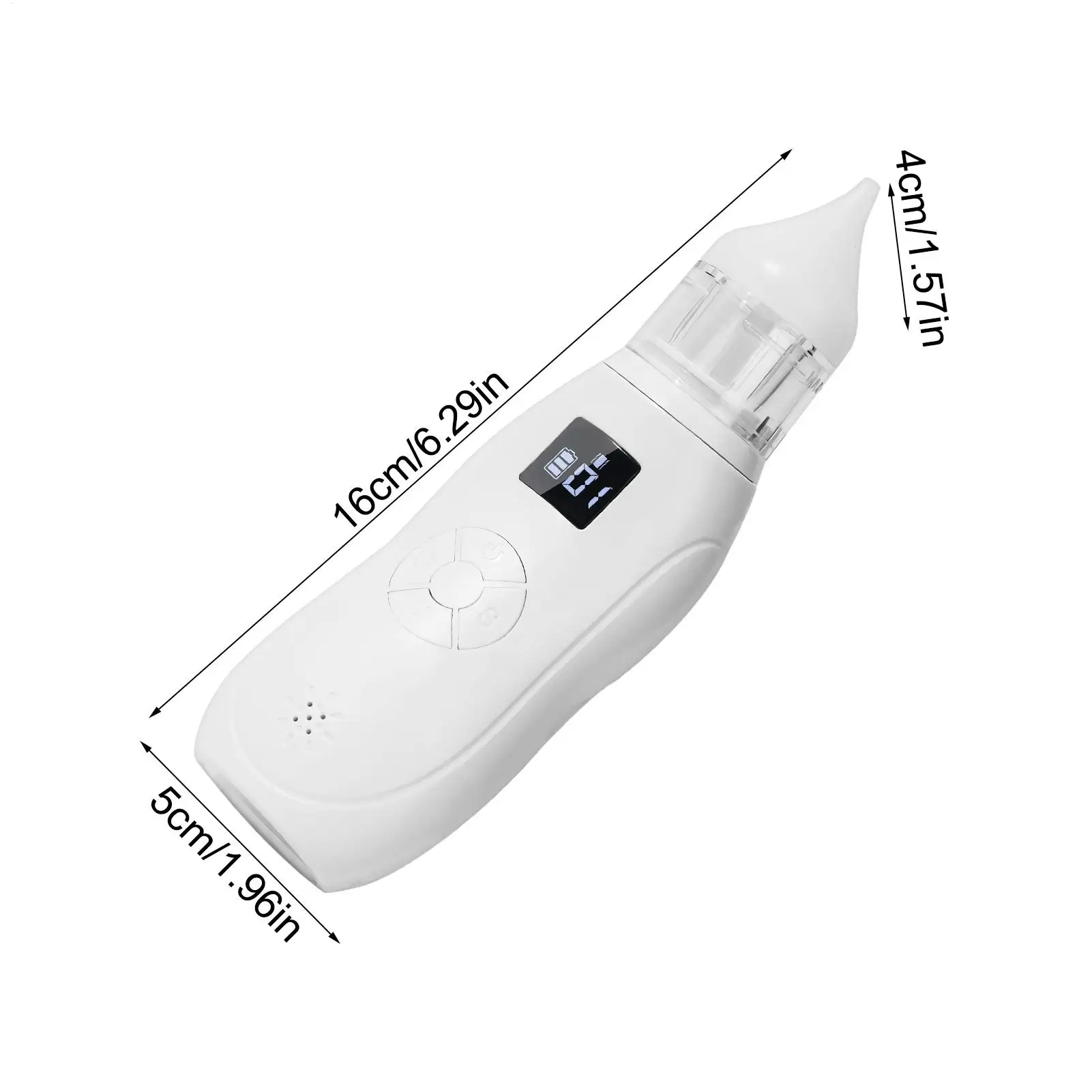 Aspirador nasal eléctrico recargable para bebés – Succión ajustable - imagen 5