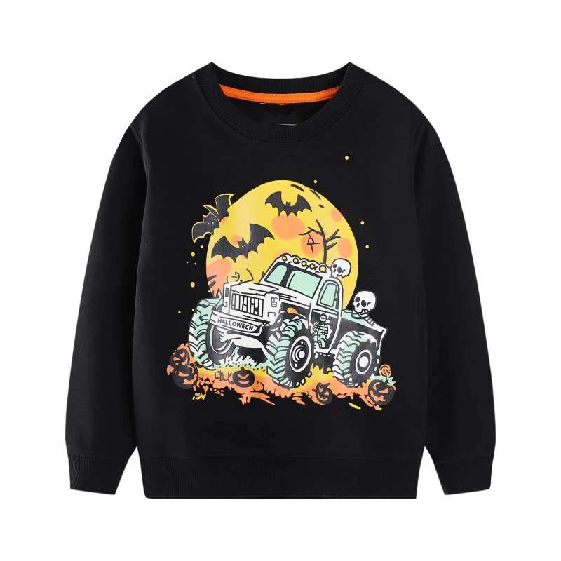 Sudadera de moda para niños en uso cotidiano