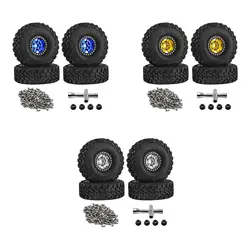 Ruedas y neumáticos RC crawler resistentes para coche de teledirigido