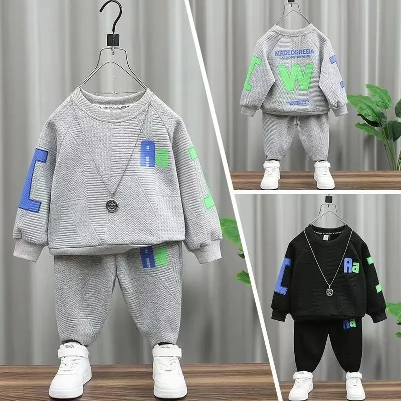 Conjunto deportivo infantil sudadera de manga larga y pantalón - imagen 4