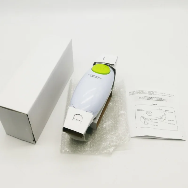 Abridor de latas eléctrico Mini Touch en uso