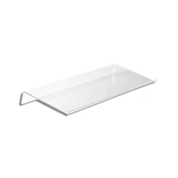Bandeja elevadora antideslizante para teclado – Acrílico transparente