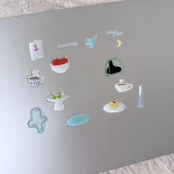 Pegatinas 3D de gel hinchadas para decorar fundas y libretas