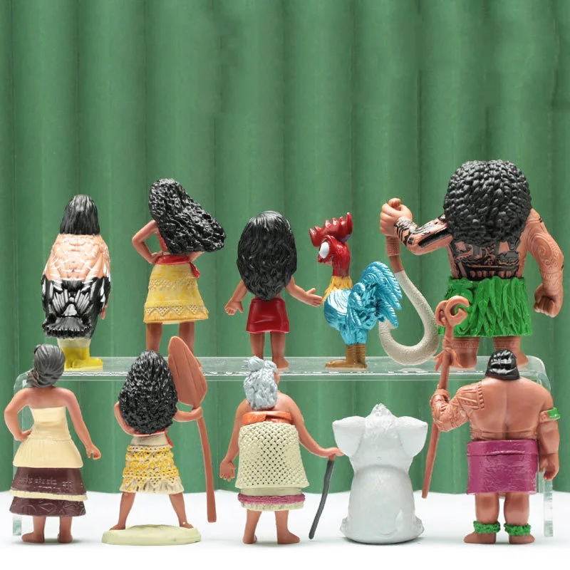 Figura de Moana en primer plano