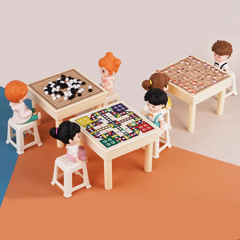Detalle del juego en miniatura