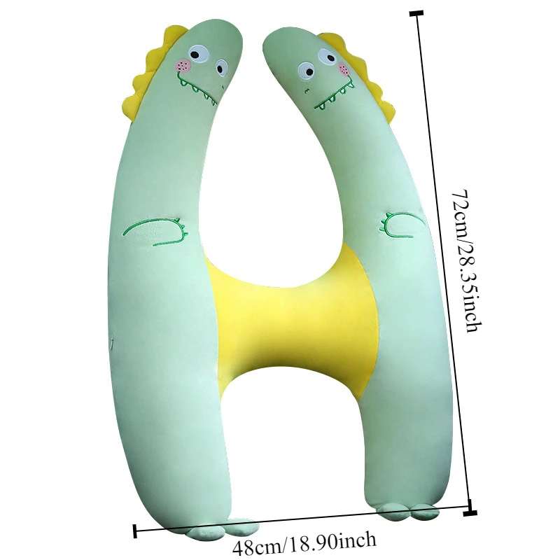 Almohada felpa para cinturón de seguridad niños – Soporte cuello viaje - imagen 5