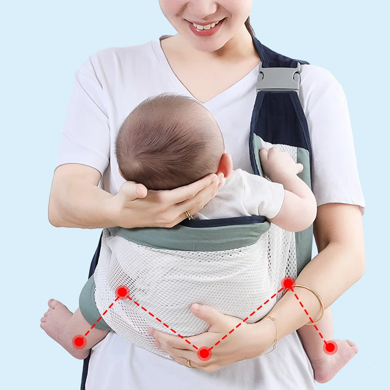 Portabebés Simple de un hombro para bebé 0-36 meses - imagen 2
