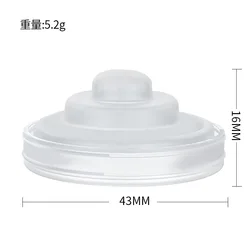 Válvulas y diafragma de silicona para extractor Momcozy M5