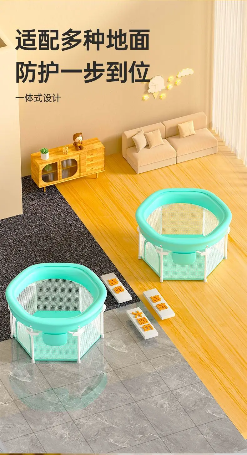 Parque infantil instalado en un espacio interior