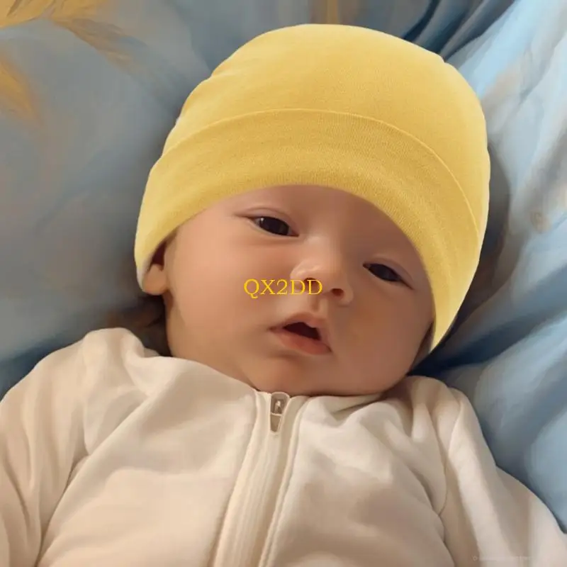 Gorro suave para bebé recién nacido – Transpirable y seguro para guardería - imagen 5