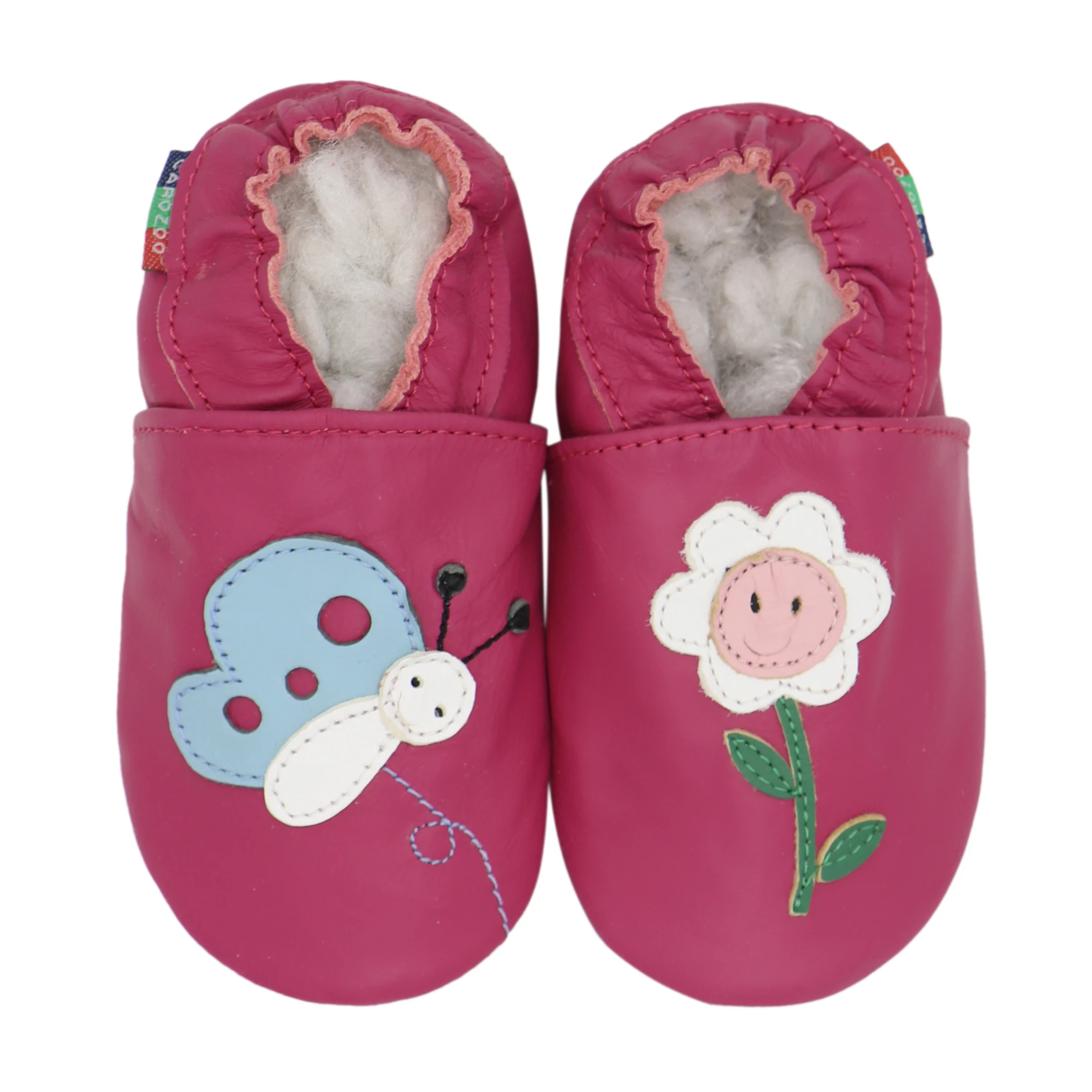 Carozoo Zapatillas Primeros Pasos en Piel – Suela suave para bebé - imagen 5
