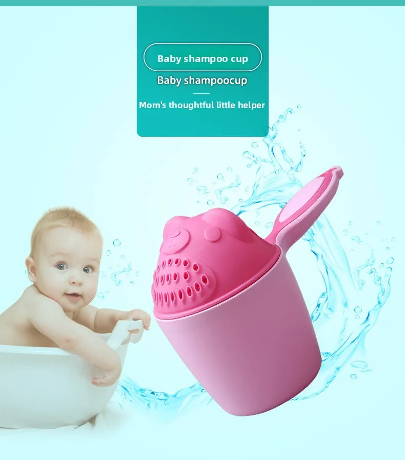 Vaso de champú infantil con diseño de oso