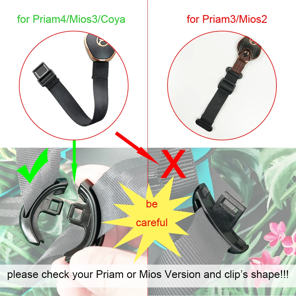 Fijador de seguridad universal para cochecito Priam Mios - imagen 5