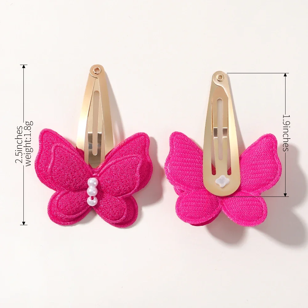 Pack de horquillas y pinzas con lazo para pelo de niña - imagen 2