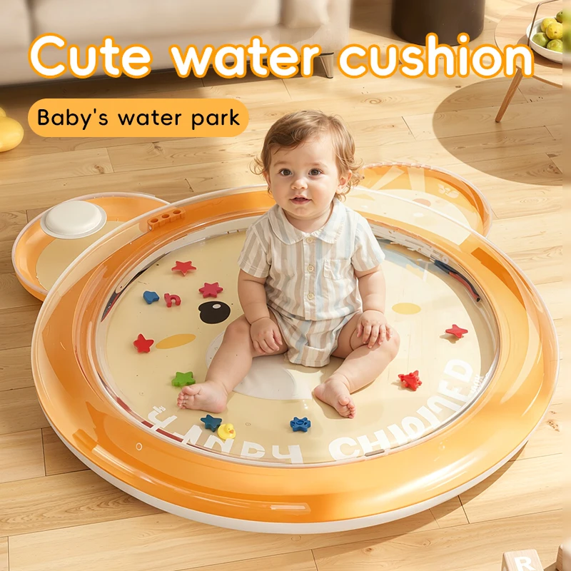 Tapete inflable acuático con diseño de oso para juego infantil - imagen 2