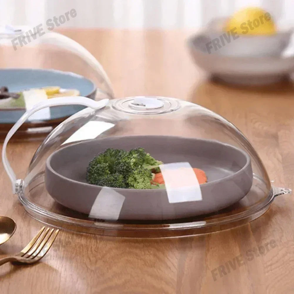 Tapa para microondas antiderrames sin BPA con mango y transparente - imagen 4