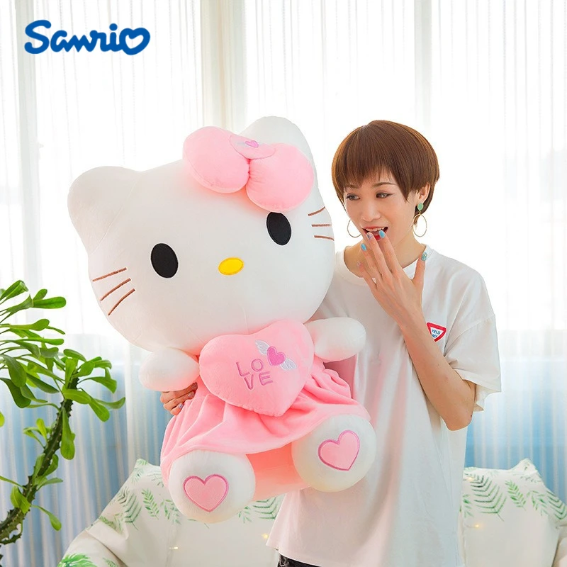 Peluche cojín de Hello Kitty de Sanrio, tacto suave - imagen 5